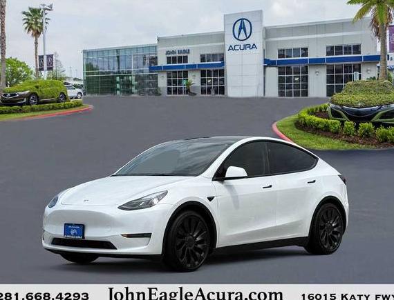 TESLA MODEL Y 2025 7SAYGDEF6SA347260 image